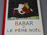 a book that has a picture of a santa clause on it