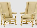 paire de fauteuils à gilet de style Louis XVI