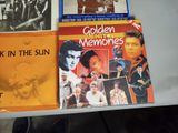a lot of books that are on a table