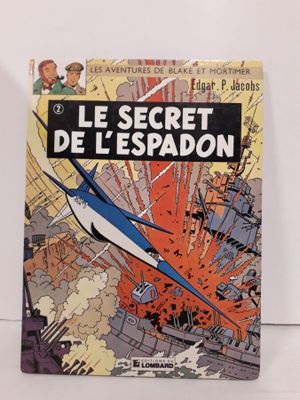 la couverture de *Le Secret de l'Espadon*