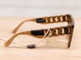 a pair of glasses that are sitting on a table