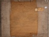 a picture of a piece of paper taped to a wall