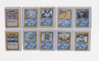 pokemon trading card game set with a lot of cards in it
