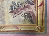 a picture of a painting of a dragon on the wall