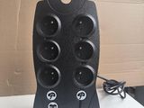 a remote control sitting on top of a table