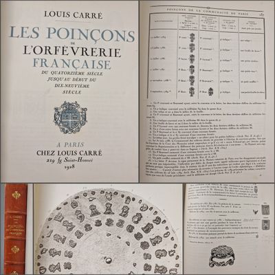 plusieurs pages d'un livre sur lesquelles figure l'image d'une assiette