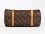 louis vuittou bag in monogram canvas and leather