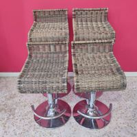 Suite de 4 tabourets de bar. (photo 3)
