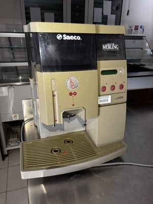 a coffee machine that is sitting on a counter