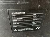 a close up of a label on the side of a vehicle
