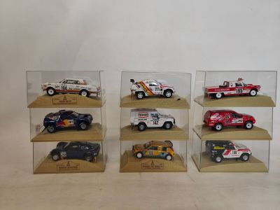 Série Kiosque, rallye "Paris Dakar" : Jolie série de 10 mini…