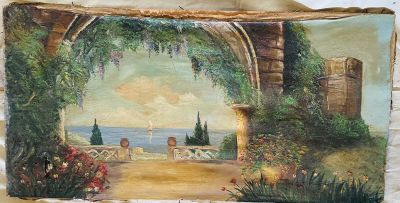 une image d'un tableau sur le mur d'un bâtiment