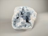 a close up of a rock with a lot of crystals on it