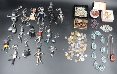 de nombreux objets différents posés sur une table