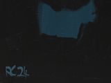 a painting of a man sitting in the dark