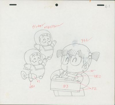 dessin représentant un groupe de personnages de dessins animés assis autour d'une table