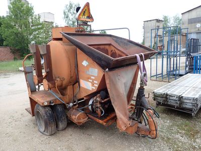 an image of a truck that is parked on the side of the road