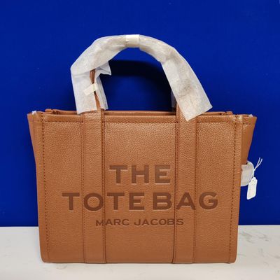 marc jacobs the tote bag tan leather tote bag