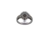 an image of a heart shaped diamond ring on a white background