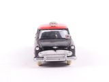 a small toy car with a taxi sign on top of it