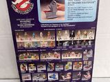 the back of a package with a picture of a ghostbuster figure