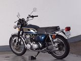 a motorcycle that is parked in a garage