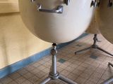 two drums that are sitting on top of each other