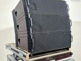 a large black box sitting on top of a wooden box