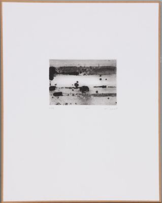 Renaud ALLIRAND (né en 1970). Sans titre, abstraction.