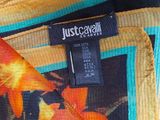 a close up of a tie with a label on it
