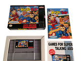 a box with a video game and a video game in it