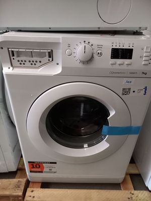 Lave-linge hublot INDESIT MTWA71296WFR — 7kg