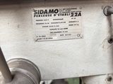 a close up of a machine with a label on it