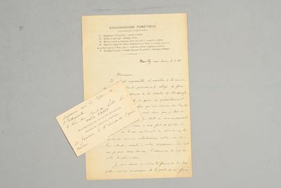 ORTHOGRAPHE. Paul PASSY (1859-1940), linguiste et phonéticie…