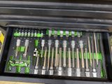 many tools in a tool box on the table
