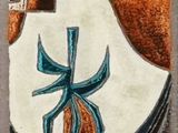 a picture of a painting on the wall of a building