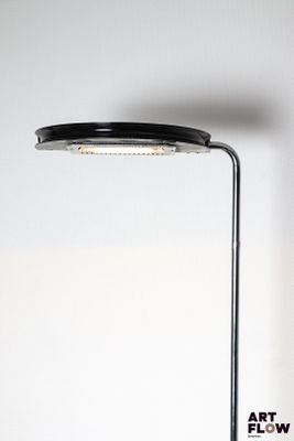 an image of a lamp that is on a table