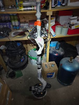 a picture of a room with a lot of stuff on the floor
