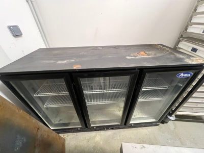 an image of a commercial refrigerator in a warehouse