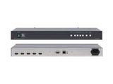 a close up of two different types of video recorders on a white background