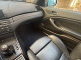 a dashboard of a car in a city street