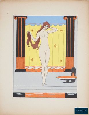 une photo d'une femme debout devant une fenêtre