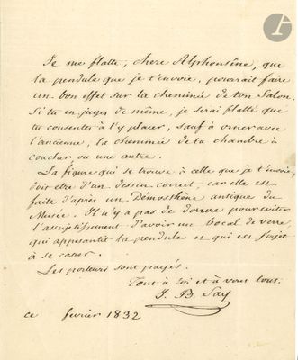 gros plan d'une lettre écrite à la main sur un morceau de papier