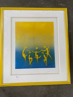 MURO - La ronde d'enfants Lithographie signée en bas à droit…