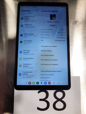 a picture of a cell phone on display in a store