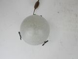 a light that is hanging on the wall