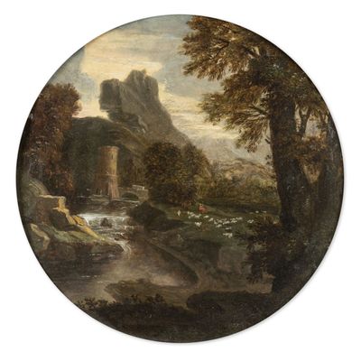 Ecole Francaise DU Xviieme, Suiveur DE Gaspard Dughet