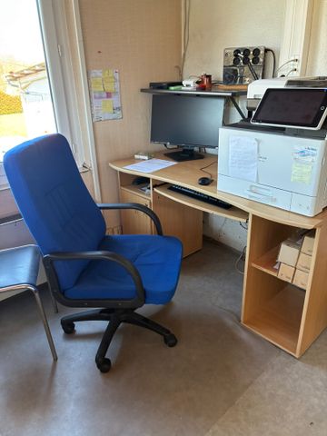 Mobilier de bureau: bureau de direction bois aggloméré avec son m...