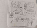 a drawing of a book with a bunch of things on it