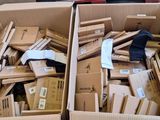 a box full of cardboard boxes with a lot of items inside of it